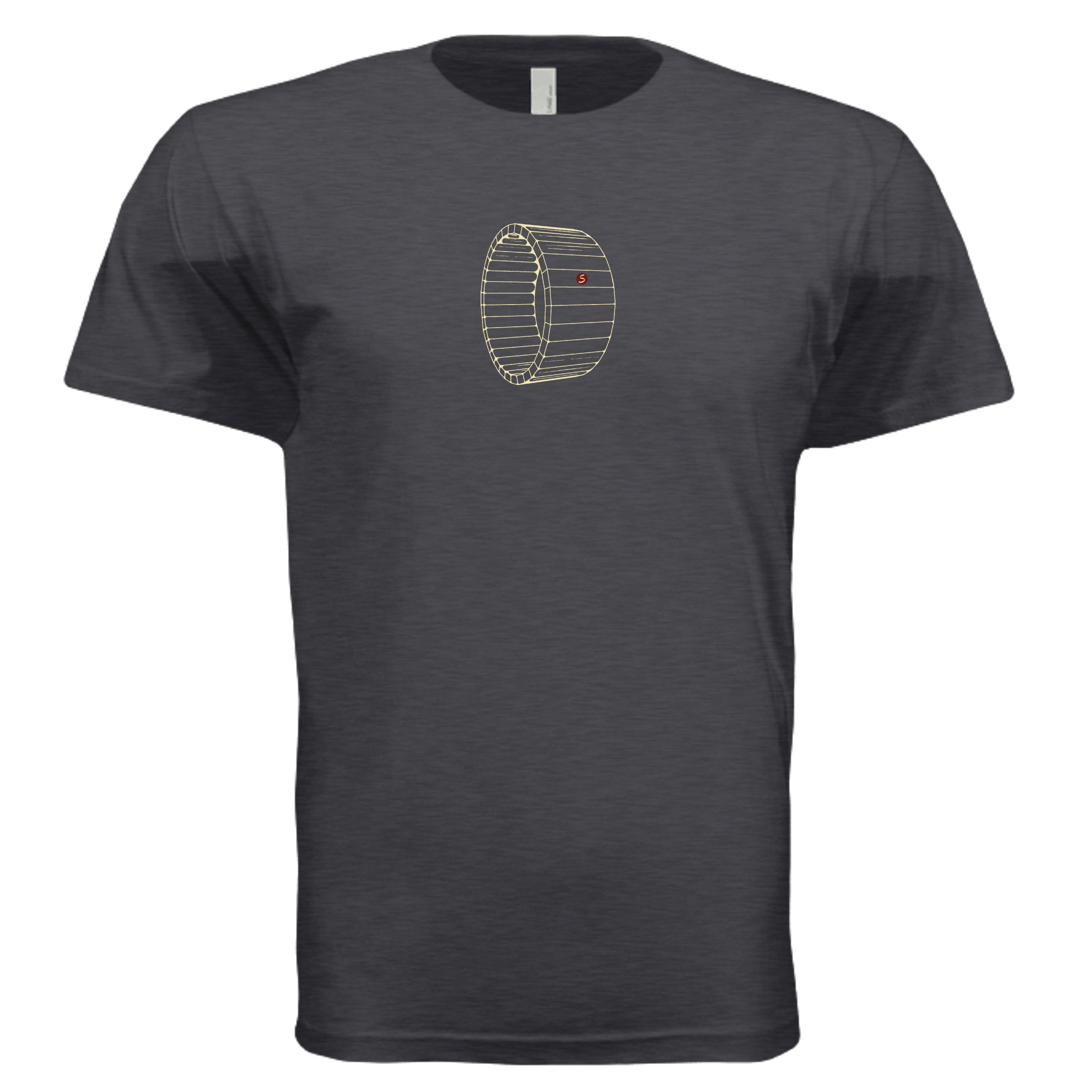 Heather Charcoal - 6410 - FRONT