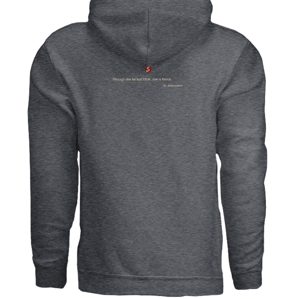 DARK HEATHER - G185 - BACK