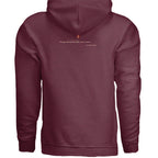Heather Sport Dark Maroon - G185 - BACK