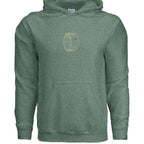 Heather Sport Dark Green - G185 - FRONT