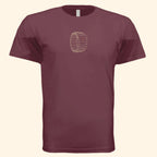 Heather Maroon - 6410 - FRONT