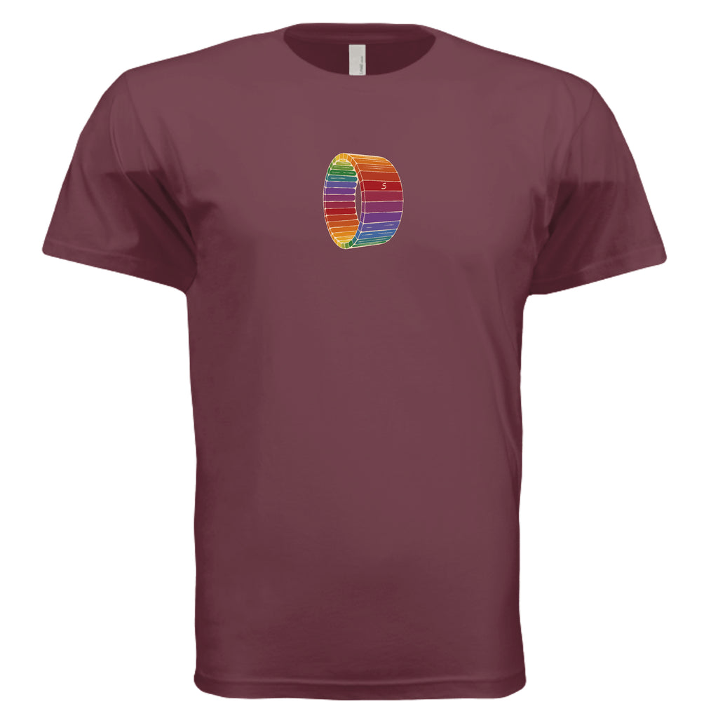 Heather Maroon - 6410 - FRONT
