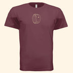 Heather Maroon - 6410 - FRONT