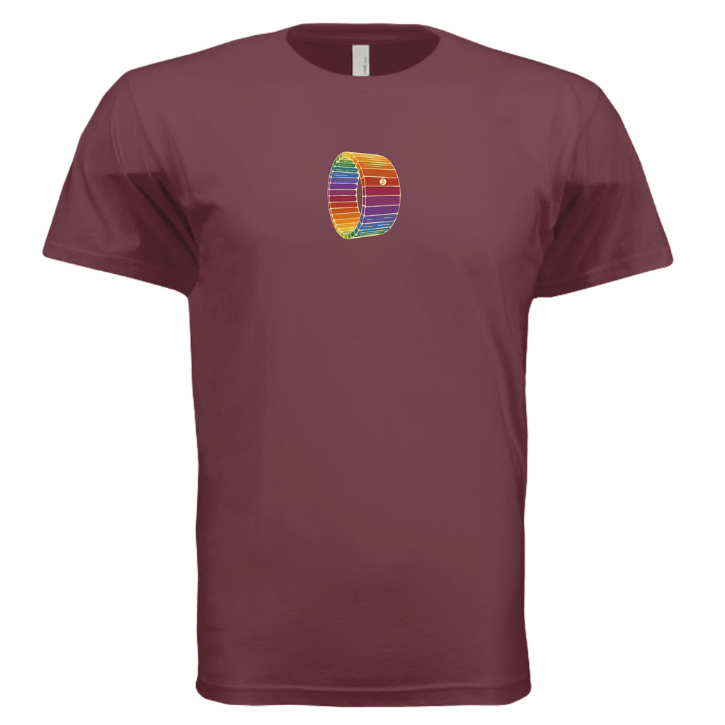 Heather Maroon - 6410 - FRONT
