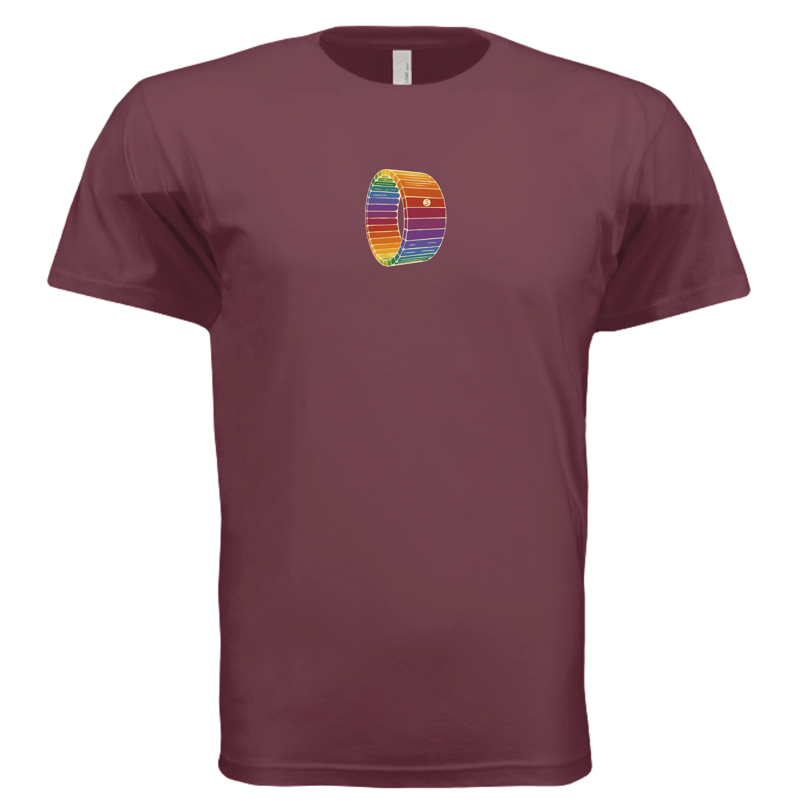 Heather Maroon - 6410 - FRONT