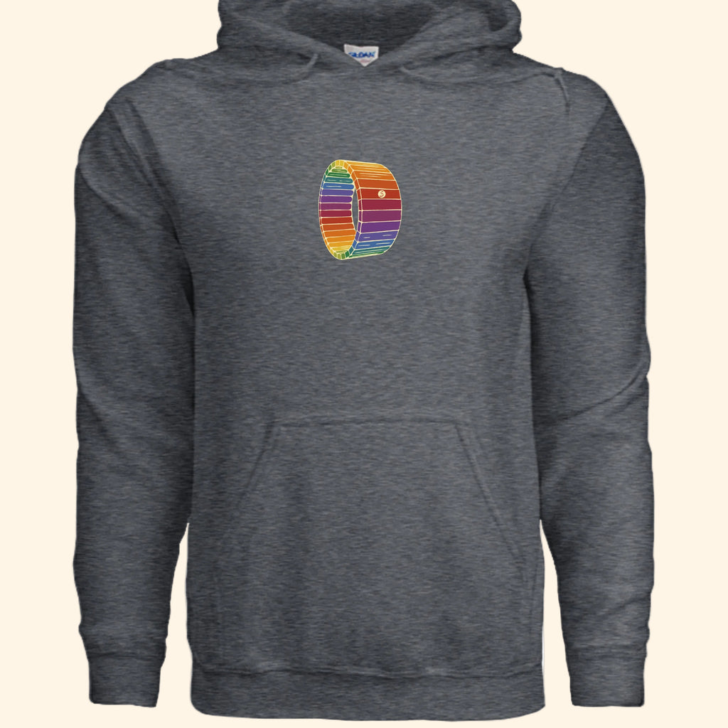 DARK HEATHER - G185 - FRONT