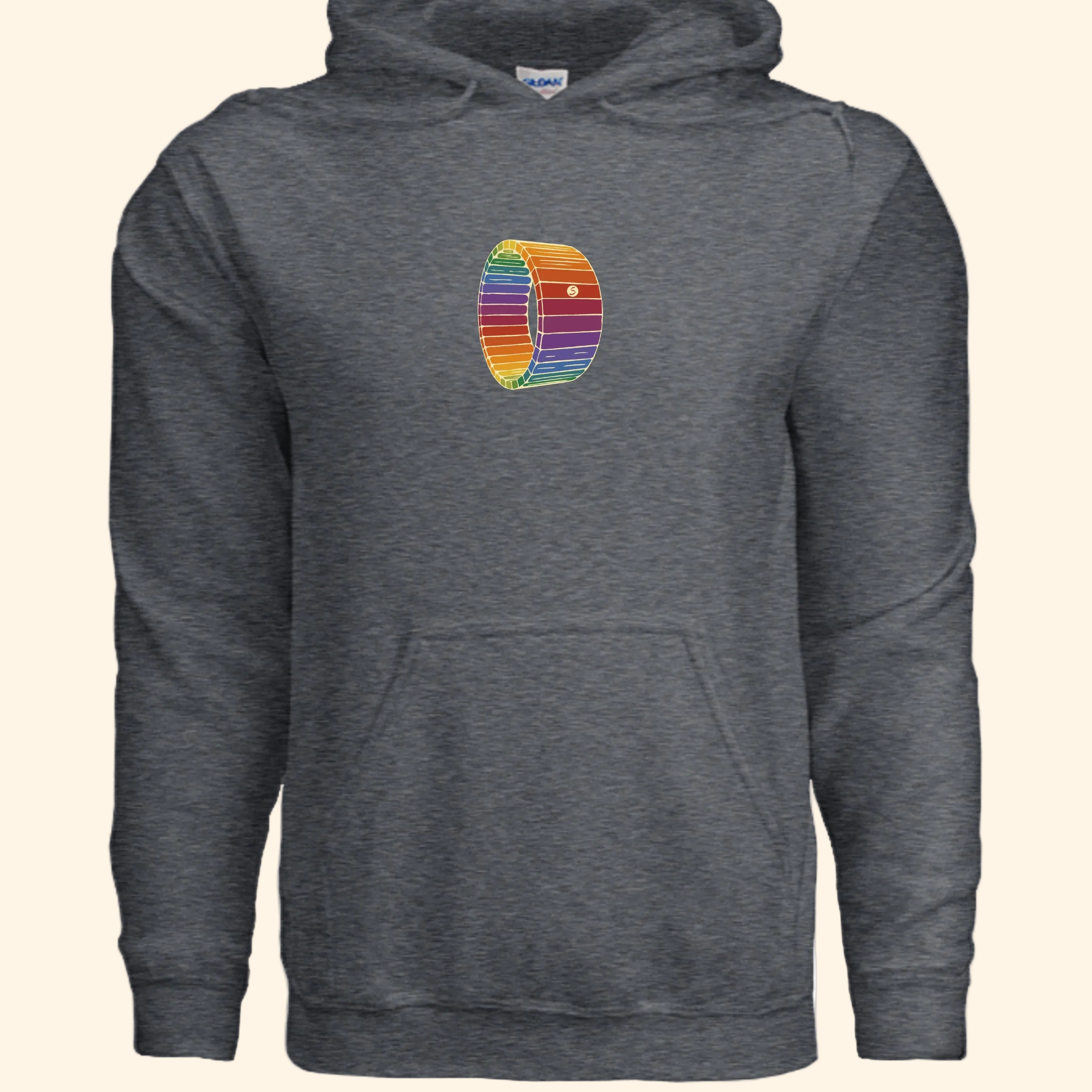DARK HEATHER - G185 - FRONT